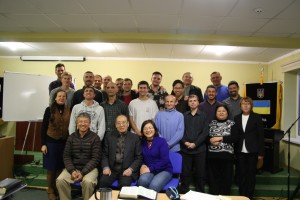 With Ukraine Evangelical Seminary team