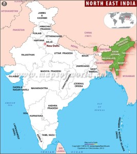 map of India