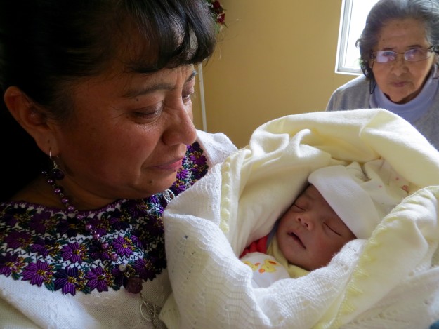 Hilda and her baby daughter Mildred